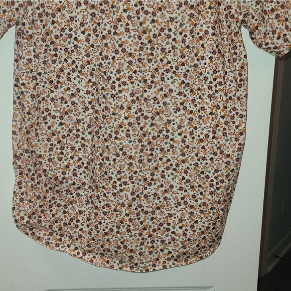 Dravus Men's Floral Button Down Cotton Shirt - Picture 10 of 11